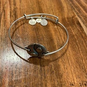 Alex and Ani Yin Yang adjustable Bangle